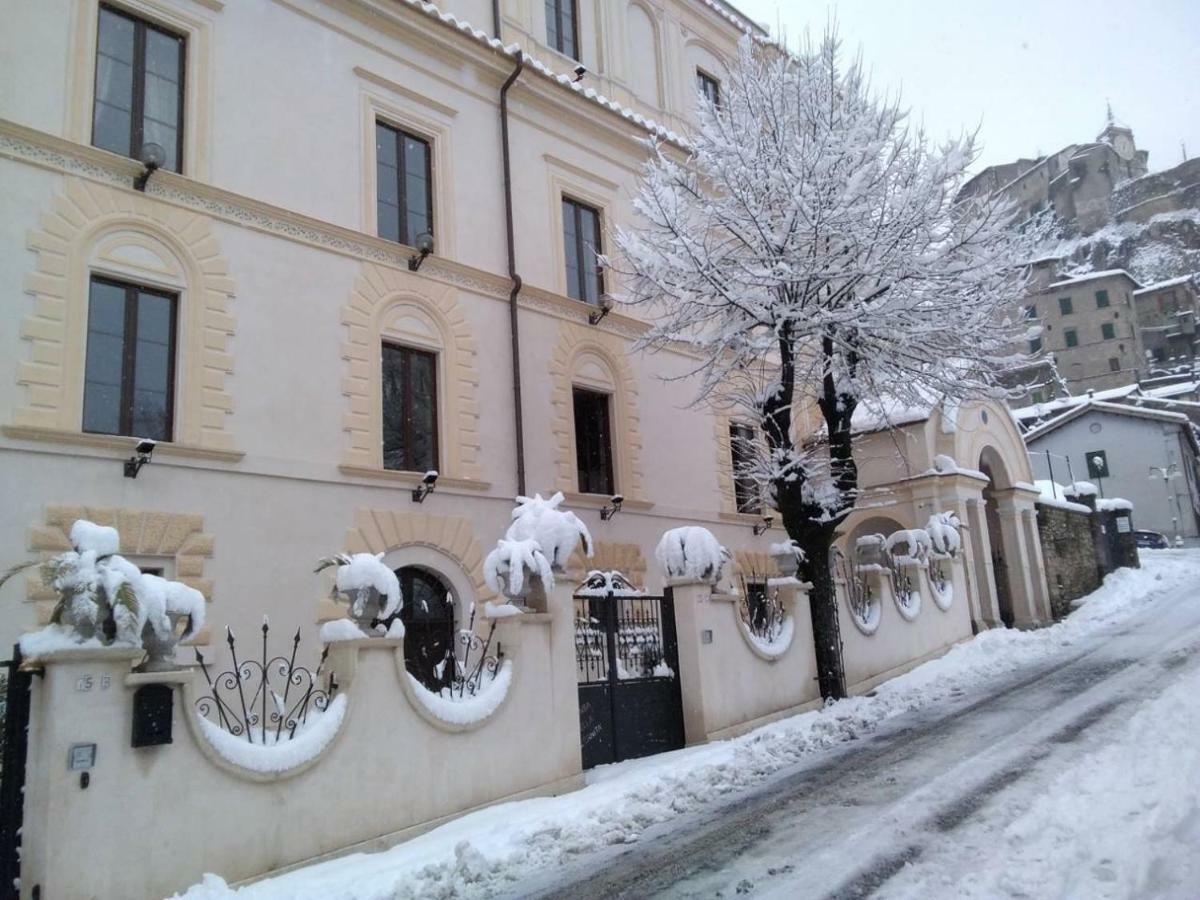 Bed and Breakfast Palazzo Moraschi Subiaco Exterior foto